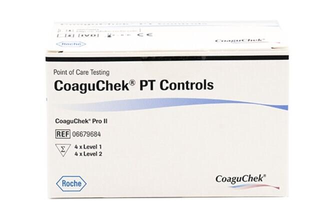 Контролі якості Coaguchek для визначення протромбінового часу (PT), для CoaguChek Pro II